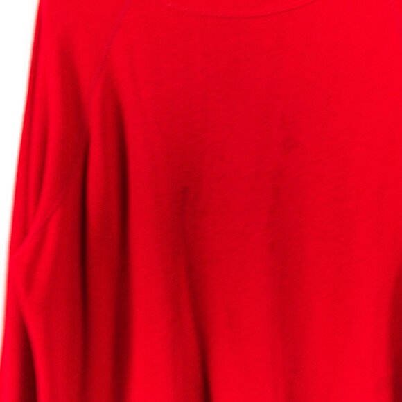 GAP Blank Raglan Sweatshirt XL Boxy Cropped Fit VTG Retro - Picture 5 of 11